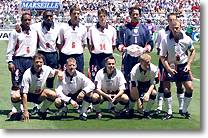 The England team